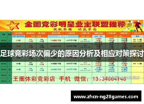 足球竞彩场次偏少的原因分析及相应对策探讨